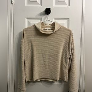 Cream Turtle Neck